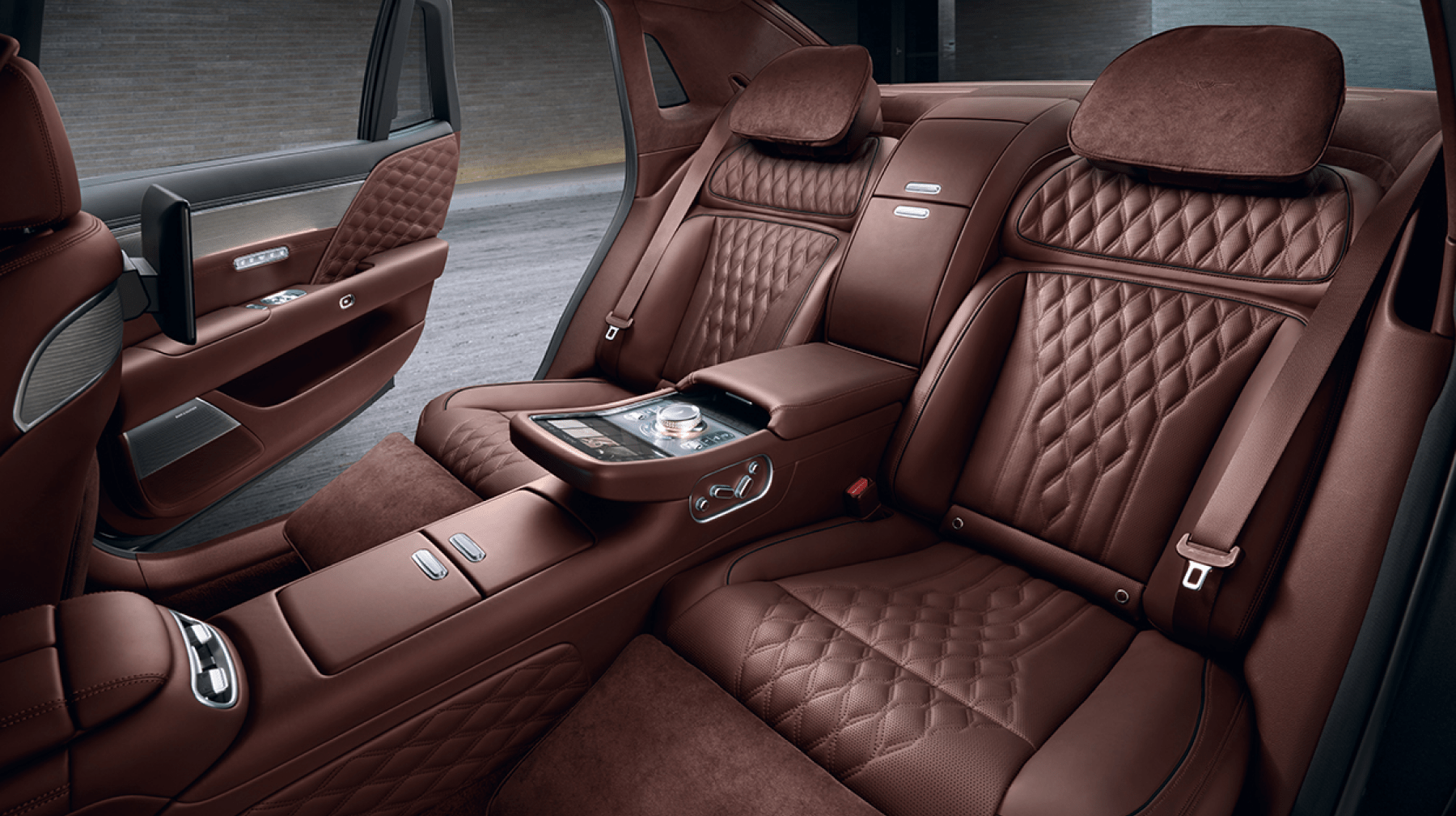 Semi aniline leather